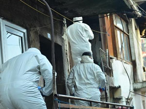 Ceseti kendi çöp evinden çıktı