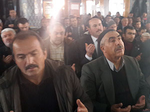 Gümüşhane'de kuraklık duası