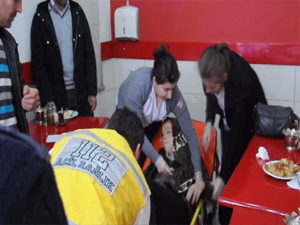 '3 gündür birşey yemedim' dedi ve...