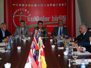 Kulüpler birliği toplantısında şike gerginliği