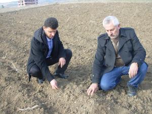 Çiftçiler kuraklıktan endişe duyuyor