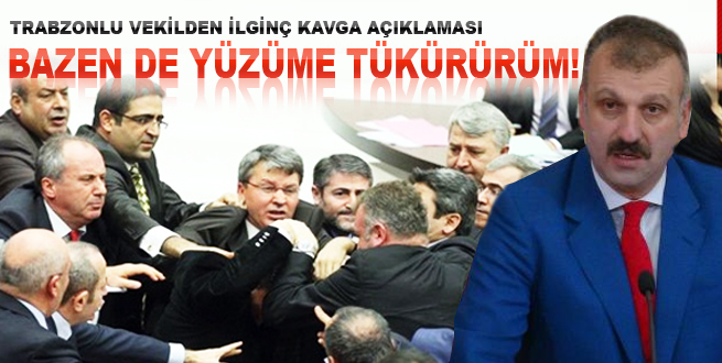 Saral " Bazen yüzüme de tükürüyorum!"