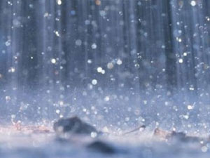 Gümüşhane yağmura teslim oldu