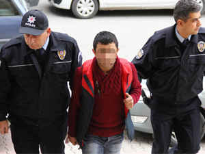 Bıçakla yaralama zanlısı adliyede