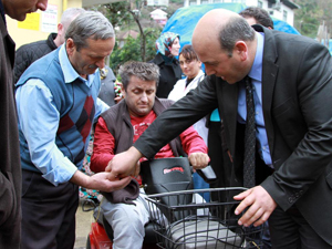Rize'deki engellilerin hayalleri gerçek oluyor