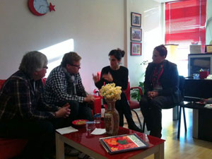 Alman heyetinden AKP kadın kollarına övgü