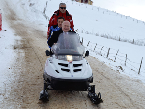 Ordu'da kar festivali başladı