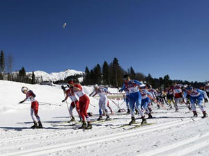 Kayaklı koşuda sonuncu olduk