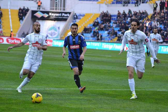Erciyesspor ve Rizespor berabere