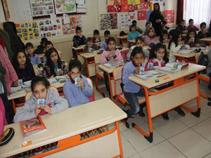 Okul başladı süt içmeye devam