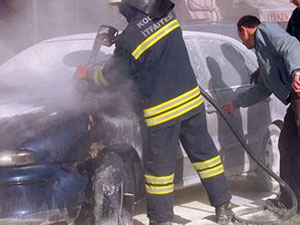 Yok böyle olay! Arabası aldığı gün yandı...