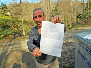 Rizeli vatandaşın 16 yıllık duvar isyanı!