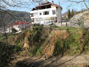 Rizeli vatandaşın duvar isyanı