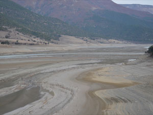 Altınkaya Barajı çöle dönüyor!