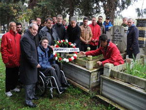 Samsun'da efsane başkan unutulmadı