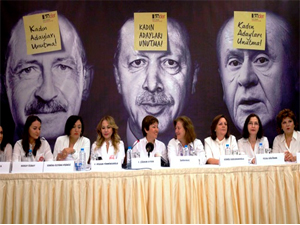 Kadın dostu değilsen oy yok..!