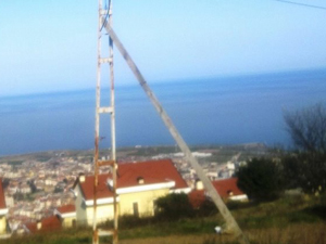 Trabzon'de bu direği gören şaşırıyor