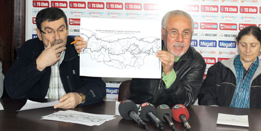 Trabzon'da bu yola isyan var!