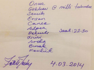 İşte Milli takımın 11'i: Twitter'den paylaştı