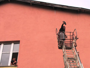 Öğretmen Lisesi'nde güvercin operasyonu