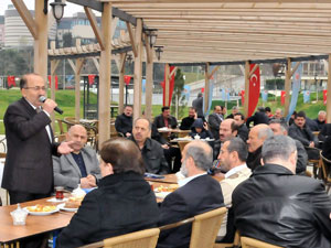 Gümrükçüoğlu sessiz kahramanlarla buluştu