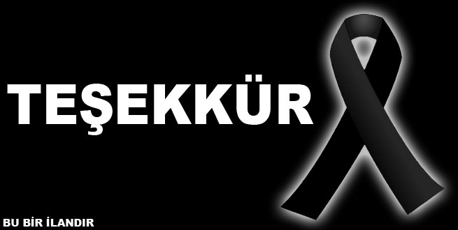 Ergün Hardaloğlu'ndan Teşekkür