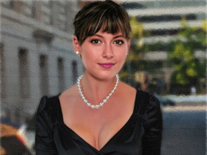 "Giydiği etek vekillere yardımcı oluyor!"