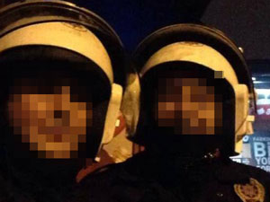 Trabzon'da o iki polis hakkında açıklama!