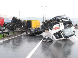 Feci kaza: Ramak kalmıştı