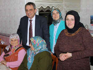 Sağıroğlu'na aile desteği