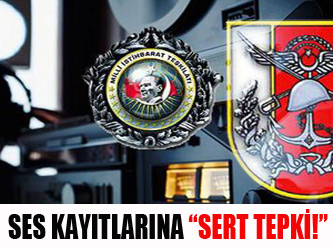 Ses kayıtlarına sert tepki