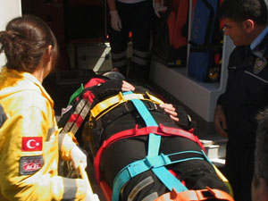 Rize'de Yunus kaza yaptı