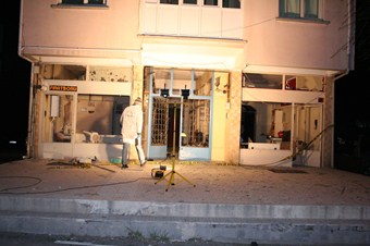 Patlama meydana geldi 1 yaralı var!