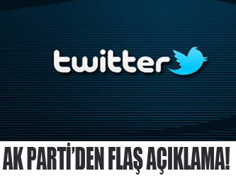 AK Parti'den flaş açıklama!
