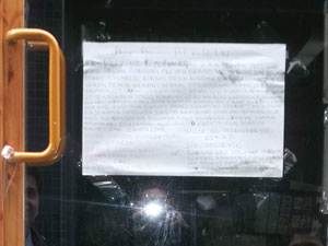 Trabzon'da işyeri mühürlenen kişi bakın ne yaptı!