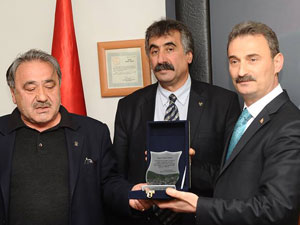 Şalpazarı Belediyesi'nde nöbet değişimi