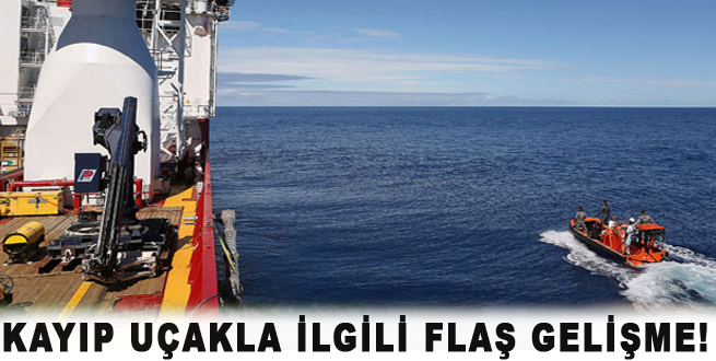 Denizin dibinden sinyal geldi! Malezya uçağı...