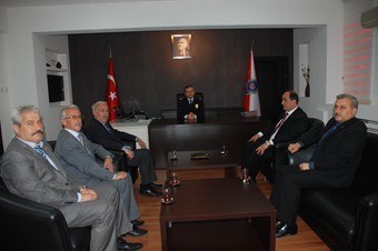 Emniyet müdürüne sürpriz ziyaret!