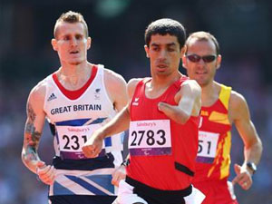 Mayın mağduru atletten Türkiye rekoru