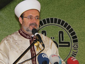 Diyanet İşleri Başkanı'na Rize'de tepki