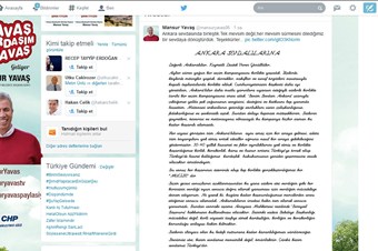 Yavaş'tan mektup var!