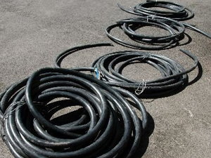 Trabzon'da 20 bin liralık kablo çalındı