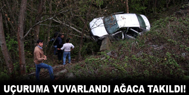 Samsun'da akıl olmaz kaza!