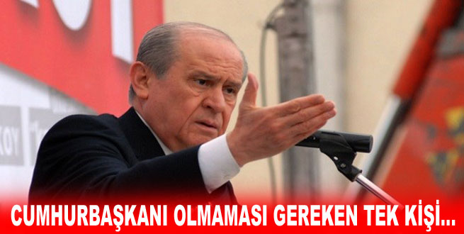 Bahçeli'den cumhurbaşkanlığı yorumu!
