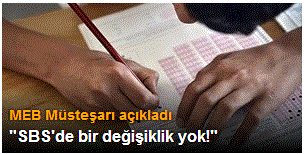 SBS'de bir değişiklik yok