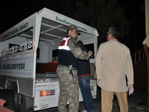 Samsun'da annesini uygunsuz yakalayınca...