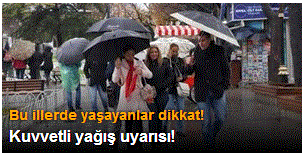 Hava çok kötü olacak!