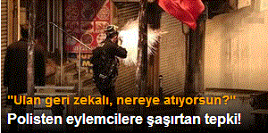 Poliste şaşırdı!