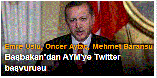 Başbakan'dan Twitter başvurusu!