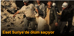Eset Suriye'de ölüm saçıyor